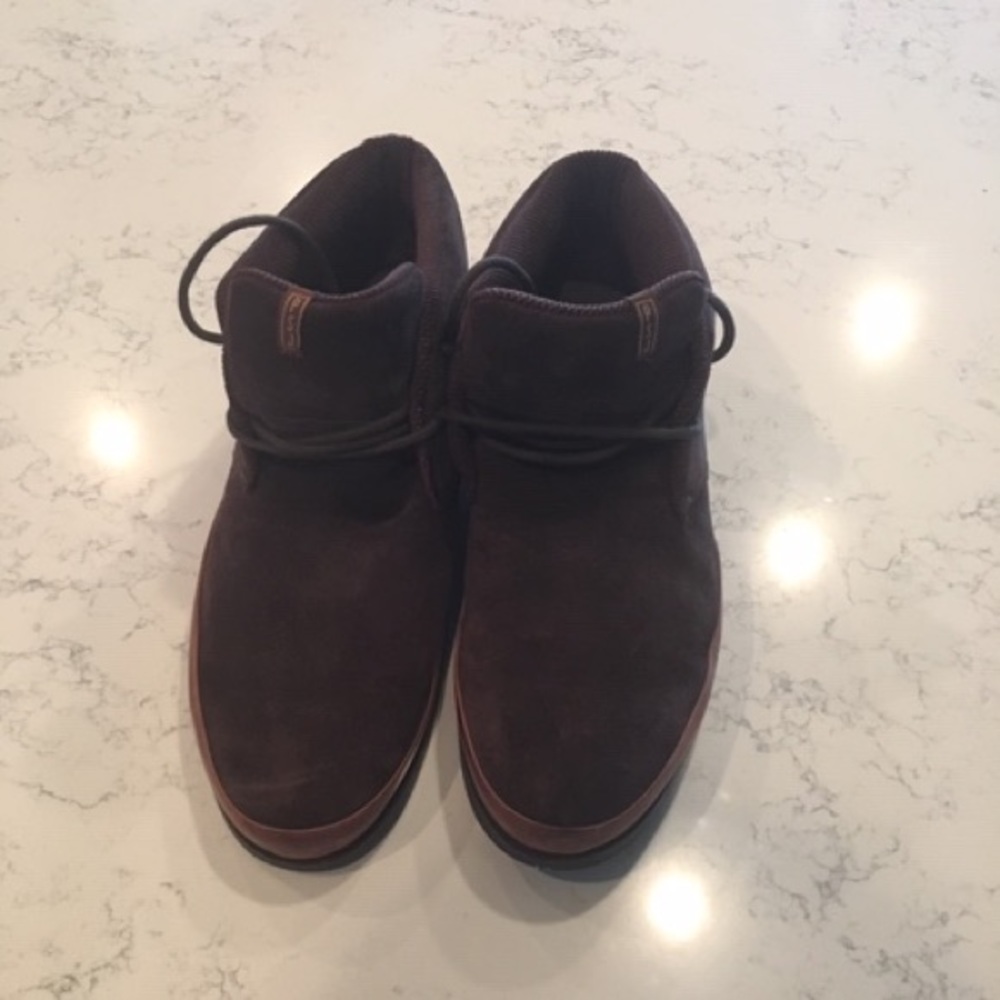 Paul Smith men's suede and leather ankle boots